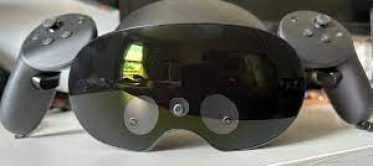 vr bril met controller